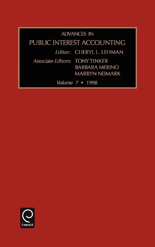 Advances in Public Interest Accounting - Advances in Public Interest Accounting 7 (Hardback)