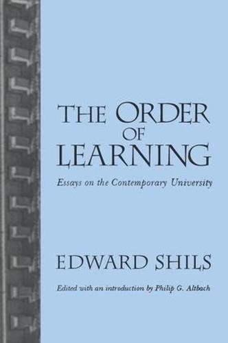 Order of Learning: Essays on the Contemporary University (Hardback)