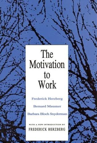Motivation to Work (Paperback)