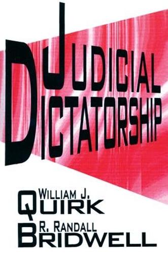 Judicial Dictatorship (Paperback)