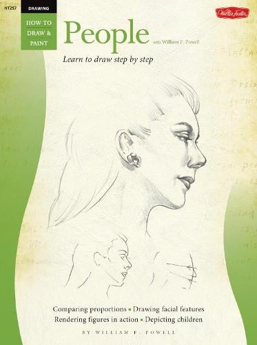 Drawing: People with William F. Powell: Learn to paint step by step - How to Draw & Paint (Paperback)