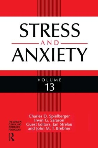 Stress And Anxiety - Clinical and Community Psychology (Hardback)