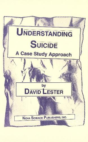 Understanding Suicide: A Case Study Approach (Hardback)