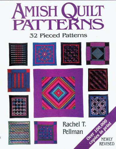 Amish Quilt Patterns: 32 Pieced Patterns (Paperback)