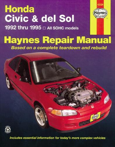Honda Civic And Del Sol (92 - 95) (Paperback)