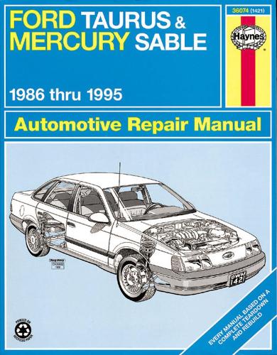 Ford Taurus & Mercury Sable (86 - 95) (Paperback)