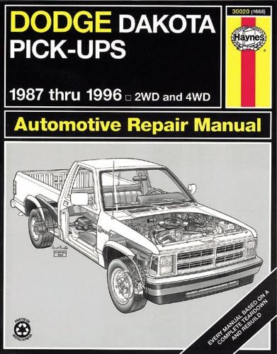 Dodge Dakota Pick-Ups (87 - 96) (Paperback)