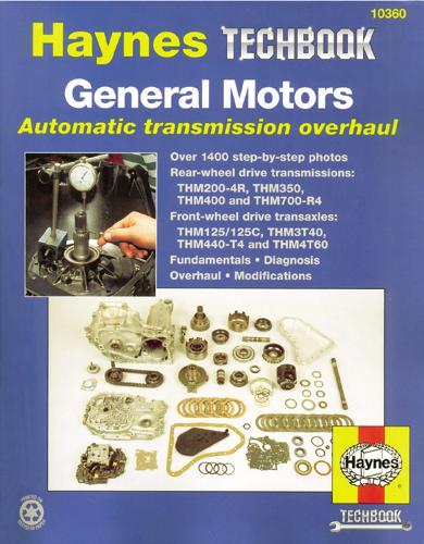 General Motors Automatic Transmission Overhaul Manual (Paperback)