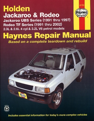 Holden Rodeo & Jackaroo (91 - 02) (Paperback)