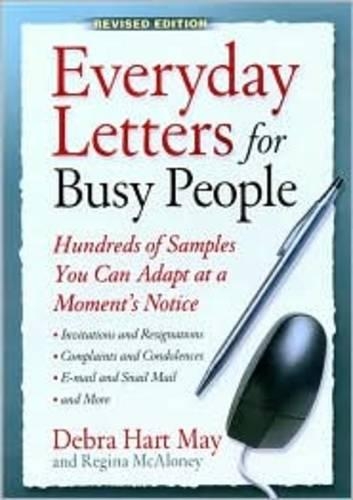 Everyday Letters for Busy People: Hundreds of Samples You Can Adapt at a Moment's (Paperback)