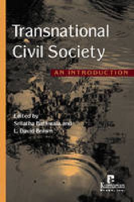 Transnational Civil Society: An Introduction (Hardback)