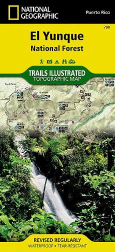El Yunque National Forest: Trails Illustrated Other Rec. Areas (Sheet map, folded)