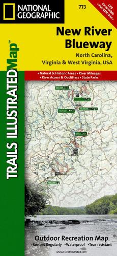 New River Blueway: Trails Illustrated Other Rec. Areas (Sheet map, folded)