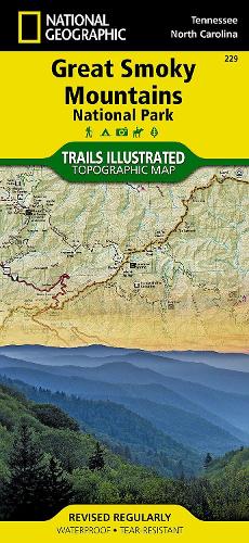 Great Smoky Mountains National Park: Trails Illustrated National Parks (Sheet map, folded)