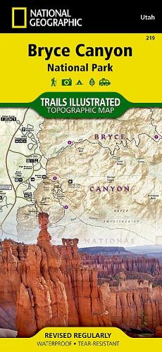 Bryce Canyon National Park: Trails Illustrated National Parks (Sheet map, folded)