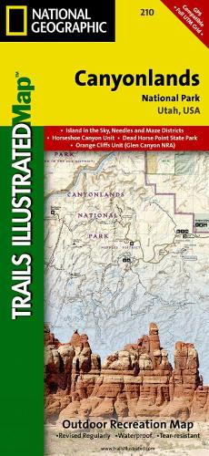 Canyonlands National Park: Trails Illustrated National Parks (Sheet map, folded)