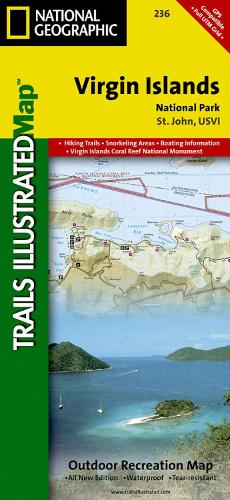 Virgin Islands National Park: Trails Illustrated National Parks (Sheet map, folded)