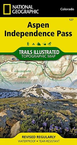 Aspen/independence Pass: Trails Illustrated (Sheet map, folded)