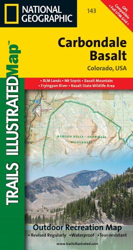 Carbondale/basalt: Trails Illustrated (Sheet map, folded)