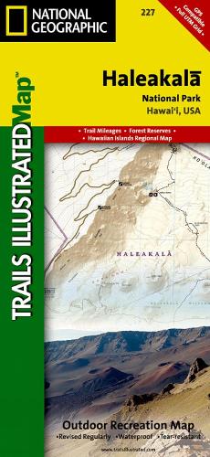 Haleakala National Park: Trails Illustrated National Parks (Sheet map, folded)
