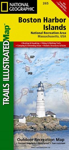 Boston Harbor Islands National Recreation Area: Trails Illustrated National Parks (Sheet map, folded)