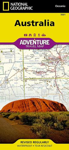 Australia: Travel Maps International Adventure Map (Sheet map, folded)