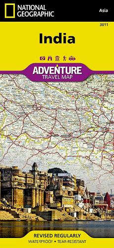 National Geographic Maps India Map