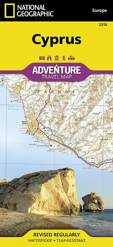 Cyprus: Travel Maps International Adventure Map (Sheet map, folded)