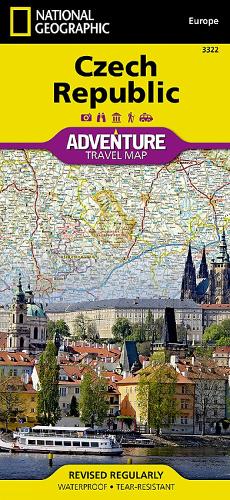 Czech Republic: Travel Maps International Adventure Map (Sheet map, folded)