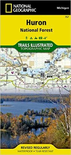 Huron National Forest: Trails Illustrated Other Rec. Areas (Sheet map, folded)
