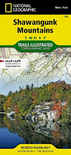 Shawangunk Mountains: Trails Illustrated Other Rec. Areas (Sheet map, folded)