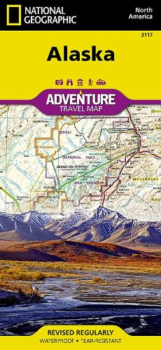 National Geographic Maps Alaska Map