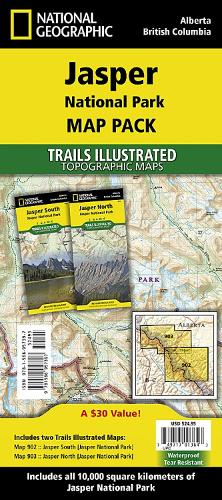 Jasper National Park (Map Pack) by Nat Geo Maps | Waterstones
