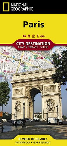 Paris Destination Map (Sheet map, folded)