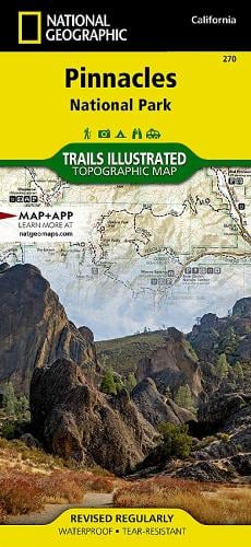 Pinnacle National Park Map by Nat Geo Maps | Waterstones