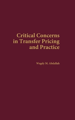 Critical Concerns in Transfer Pricing and Practice (Hardback)