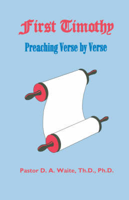 First Timothy, Preaching Verse by Verse (Paperback)