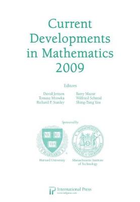 Current Developments in Mathematics, 2009 (Paperback)