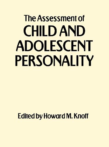 The Assessment of Child and Adolescent Personality (Paperback)