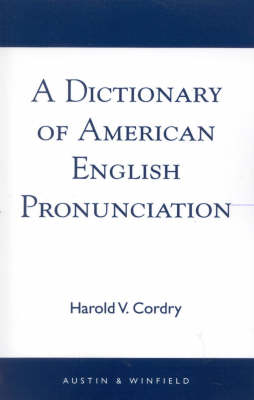 Dictionary of American English Pronunciation (Paperback)