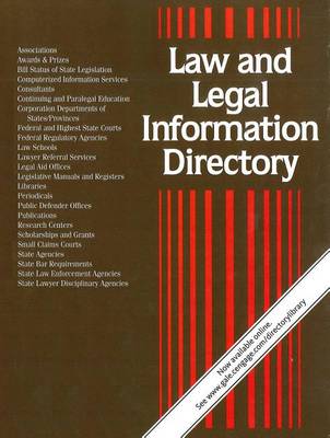 Law & Legal Information Directory - Law & Legal Information Directory (Paperback)