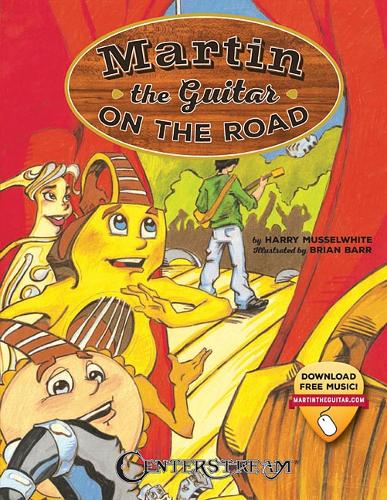 MUSSELWHITE MARTIN THE GUITAR ON THE ROAD STORY BOOK/AUDIO ONLINE (Paperback)