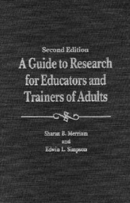 A Guide to Research for Educators and Trainers of Adults (Hardback)