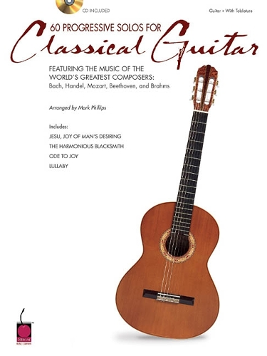 60 Progressive Solos For Classical Guitar (Paperback)