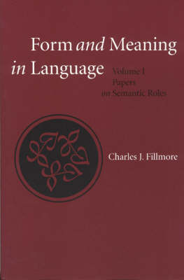 Form and Meaning in Language (Paperback)