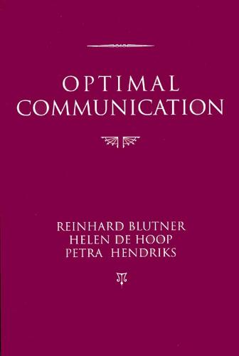 Optimal Communication - Lecture Notes (Paperback)