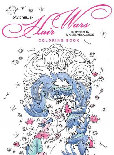 Hair Wars Coloring Book (Paperback)