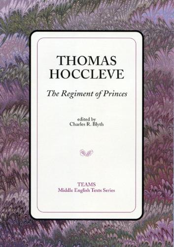 The Regiment of Princes - TEAMS Middle English Texts Series (Paperback)