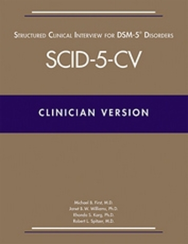 Structured Clinical Interview for DSM-5 (R) Disorders -- Clinician Version (SCID-5-CV)