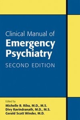 Clinical Manual of Emergency Psychiatry (Paperback)
